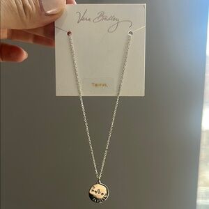 Vera Bradley Silver Pendant Necklace